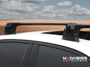 Alfa Romeo Tonale Roof Rack Cross Bars - for models w/ fix points - Black